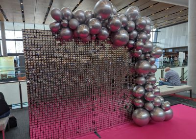 silver shimmer wall photo the best