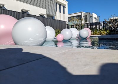 balloons in a pool ipswich