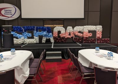 moasic balloons brisbane, hilton
