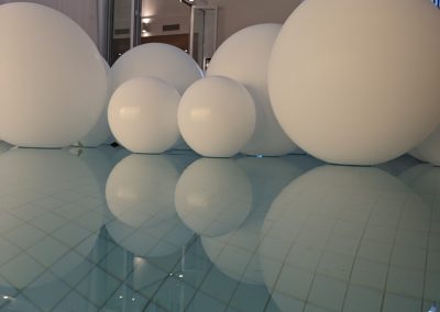 balloons in a pool brisbane