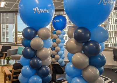 flywire balloon column